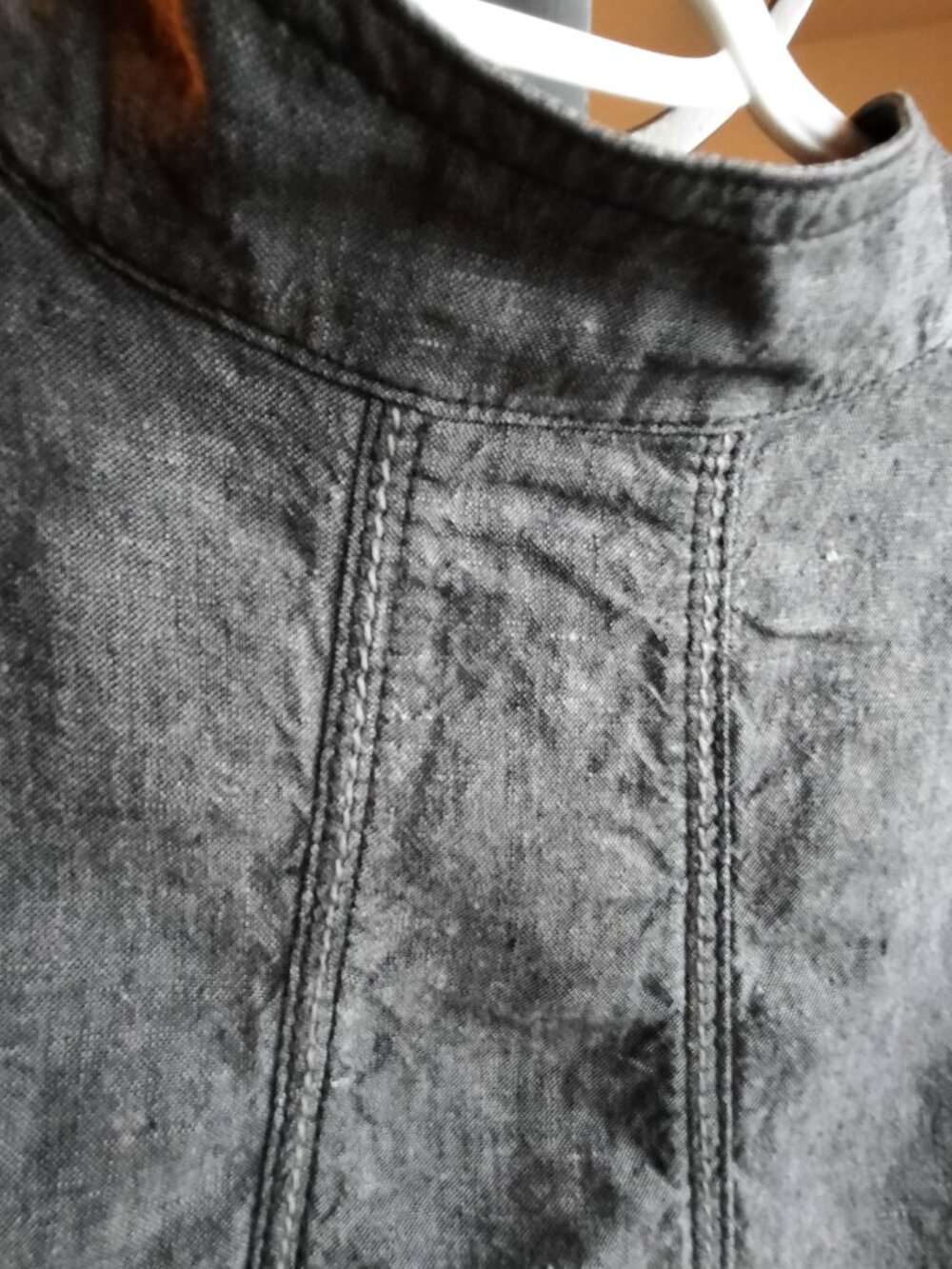 Linen, Olsen Europe Charcoal jacket - Picture 7 of 8